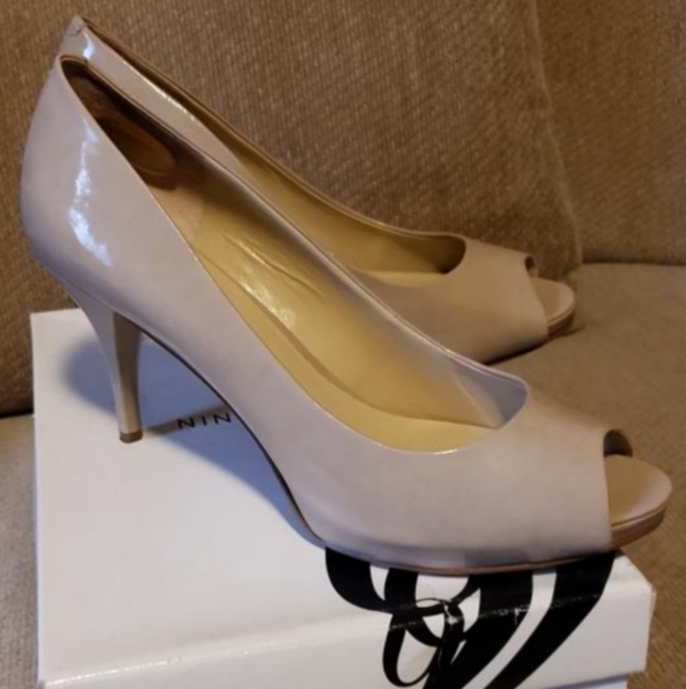 Nine West Open Toe Pumps